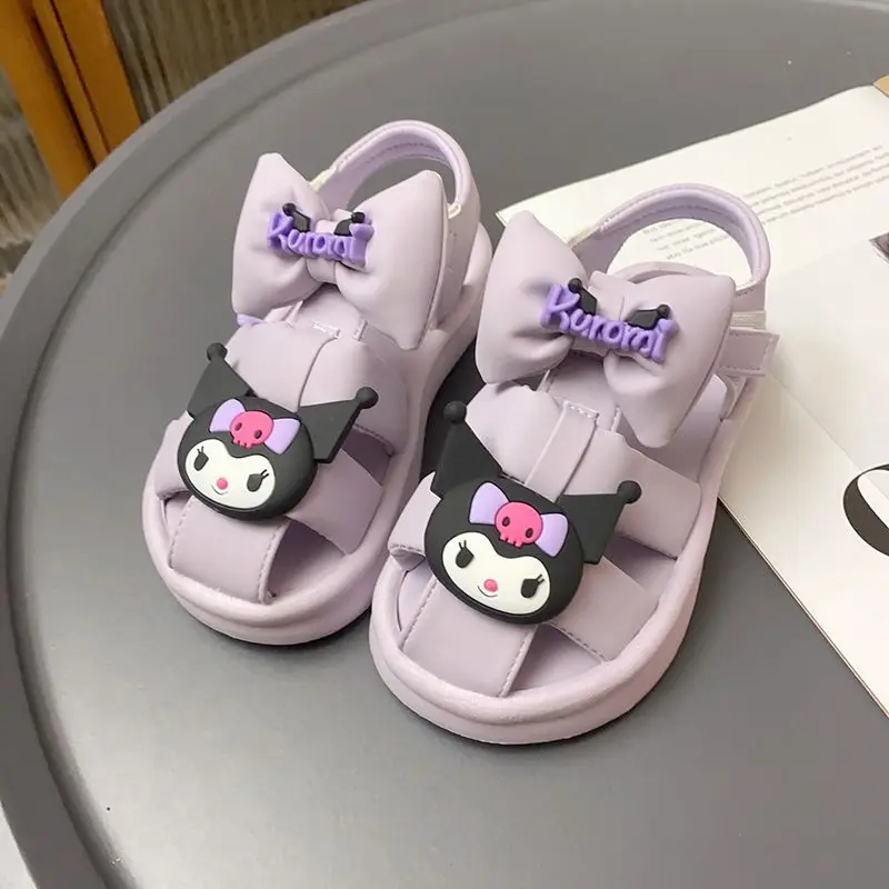 Kawaii Anime Sanrio Kuromi Children's Sandals Cute Cartoon Summer Beach Shoes Students Wrapped Head Casual Sandals Birthday Gift
Kawaii Anime Sanrio Kuromi Children's Sandals Cute Cartoon Summer Beach Shoes Students Wrapped Head Casual Sandals Birthday Gift