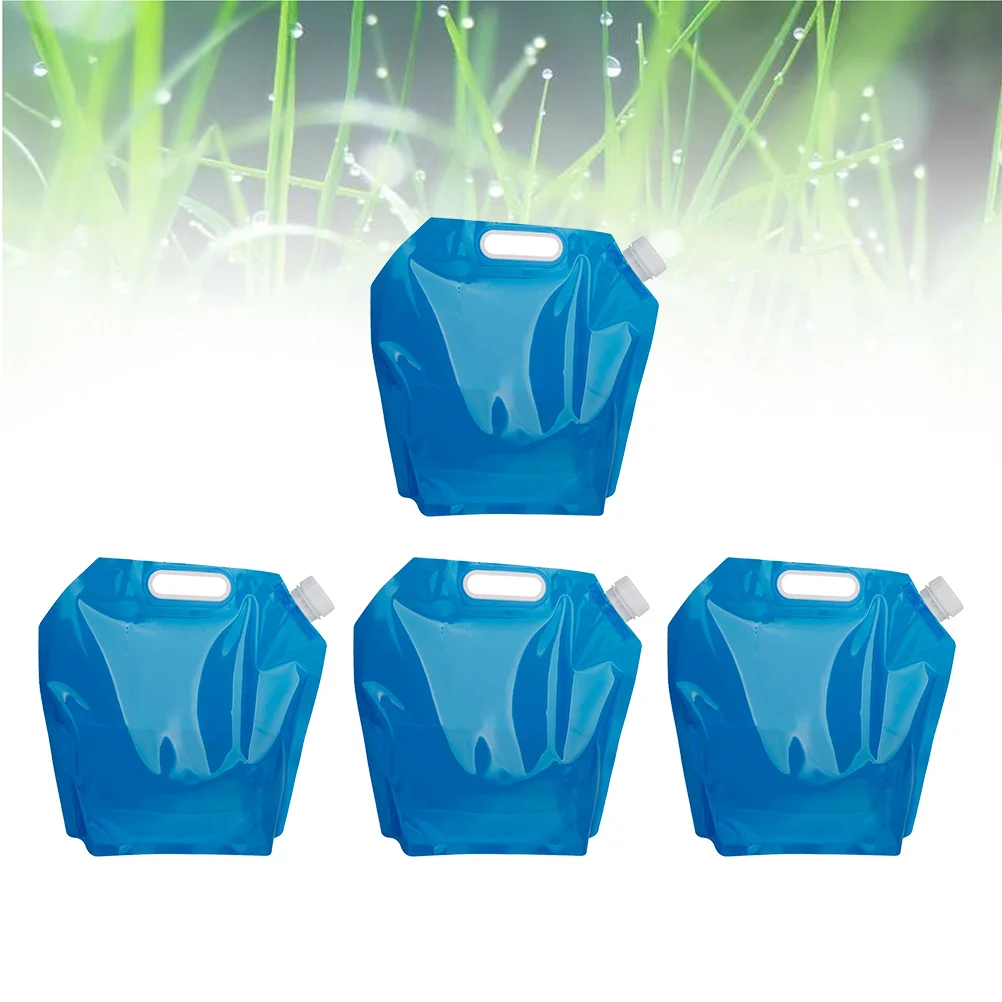 4pcs Water Bags Large Capacity 5L Portable Foldable Water Carrier Drinking Water Bags for Riding Camping
4pcs Water Bags Large Capacity 5L Portable Foldable Water Carrier Drinking Water Bags for Riding Camping