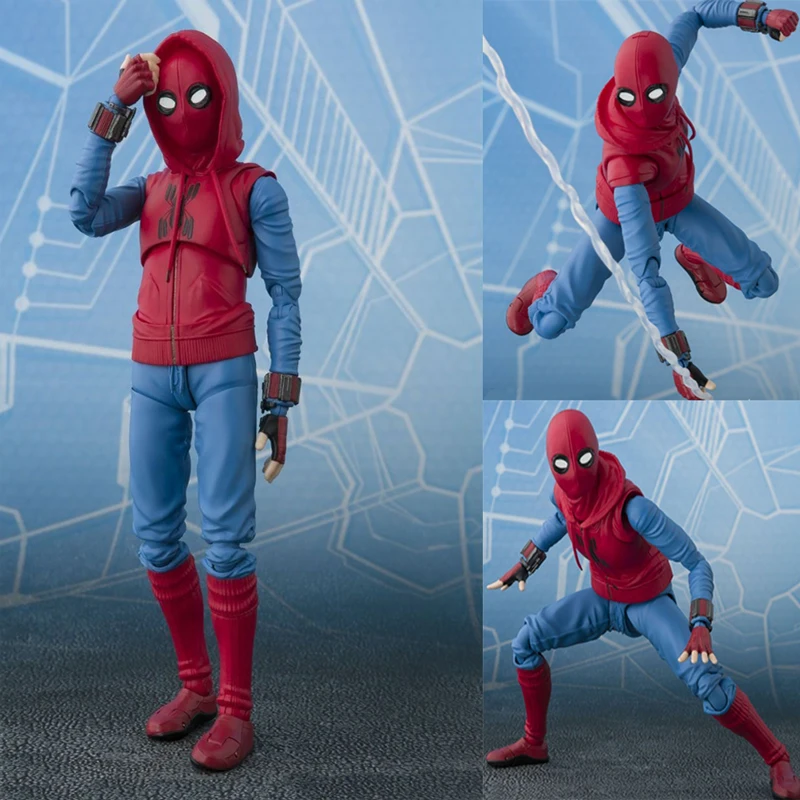 Disney Spider Man Action Figure Toys 15cm The Avengers Super Hero Figurine Doll Movbale Model Birthday Gift for Children Boy
Disney Spider Man Action Figure Toys 15cm The Avengers Super Hero Figurine Doll Movbale Model Birthday Gift for Children Boy