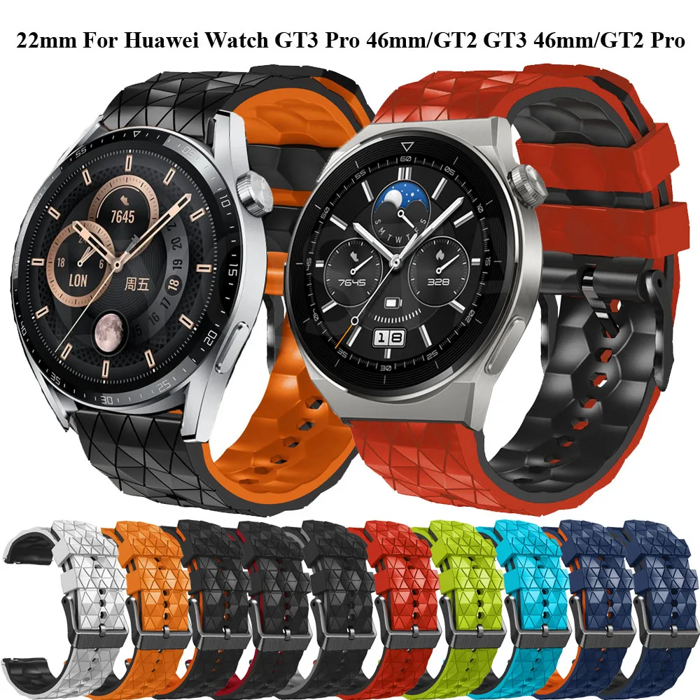 Watch Band for Huawei GT 2 GT 3 GT3 Pro 46mm Sports Silicone Bracelet Wristband for GT2 Pro GT Runner 46mm 22mm Sport Watchband
Watch Band for Huawei GT 2 GT 3 GT3 Pro 46mm Sports Silicone Bracelet Wristband for GT2 Pro GT Runner 46mm 22mm Sport Watchband