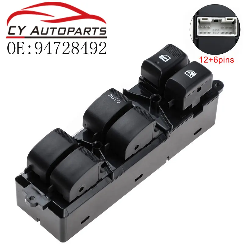 New 4 Door 18 Pins Electric Power Master Window Switch For Chevrolet GMC S10 94728492 High Quality
New 4 Door 18 Pins Electric Power Master Window Switch For Chevrolet GMC S10 94728492 High Quality