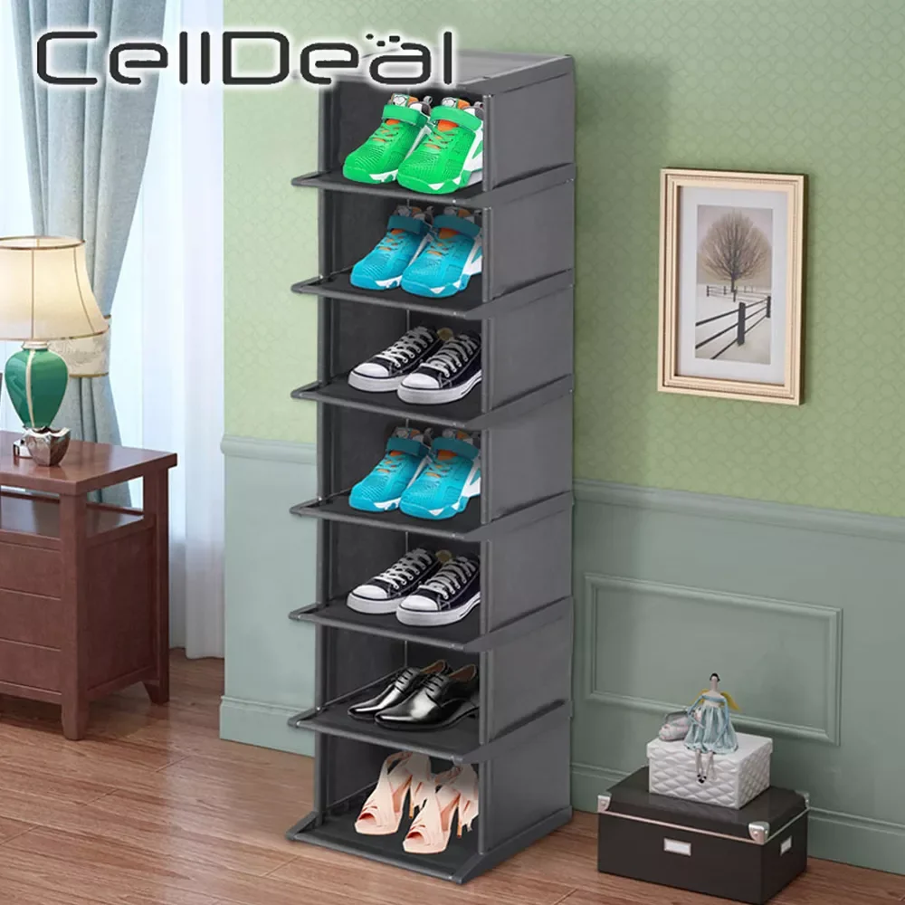 NEW2023 4/6/8Layer Shoe Shelf Non-woven Multilayer Cabinet DIY Assembly Shoe Rack Dustproof Detachable Colorful Shoes Storage Or 
NEW2023 4/6/8Layer Shoe Shelf Non-woven Multilayer Cabinet DIY Assembly Shoe Rack Dustproof Detachable Colorful Shoes Storage Or