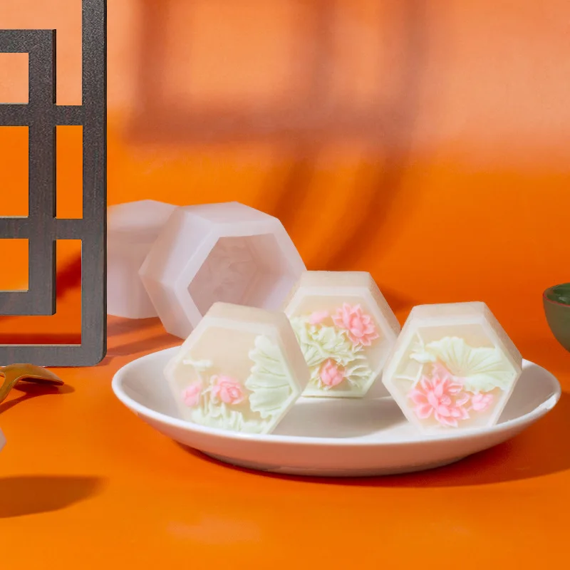 4pcs Flower Shape Round Mooncake Mold Chinese Pastoral Style Hand Pressure 3D Home DIY Fondant Cake Decoration Tools
4pcs Flower Shape Round Mooncake Mold Chinese Pastoral Style Hand Pressure 3D Home DIY Fondant Cake Decoration Tools