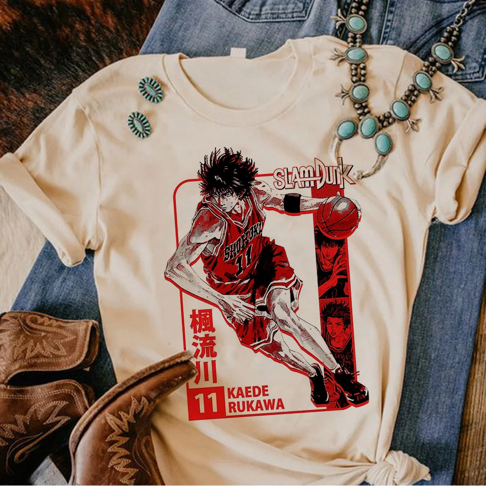 the First Slam Dunk t-shirts women Japanese manga tshirt female 2000s comic funny clothes
the First Slam Dunk t-shirts women Japanese manga tshirt female 2000s comic funny clothes