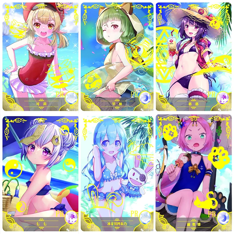 Goddess Story Hinata Natsuki Klee Sayu Diona Katzlein Megumin Himekawa Yoshino Anime Game Collection Card Toy Birthday Gift
Goddess Story Hinata Natsuki Klee Sayu Diona Katzlein Megumin Himekawa Yoshino Anime Game Collection Card Toy Birthday Gift