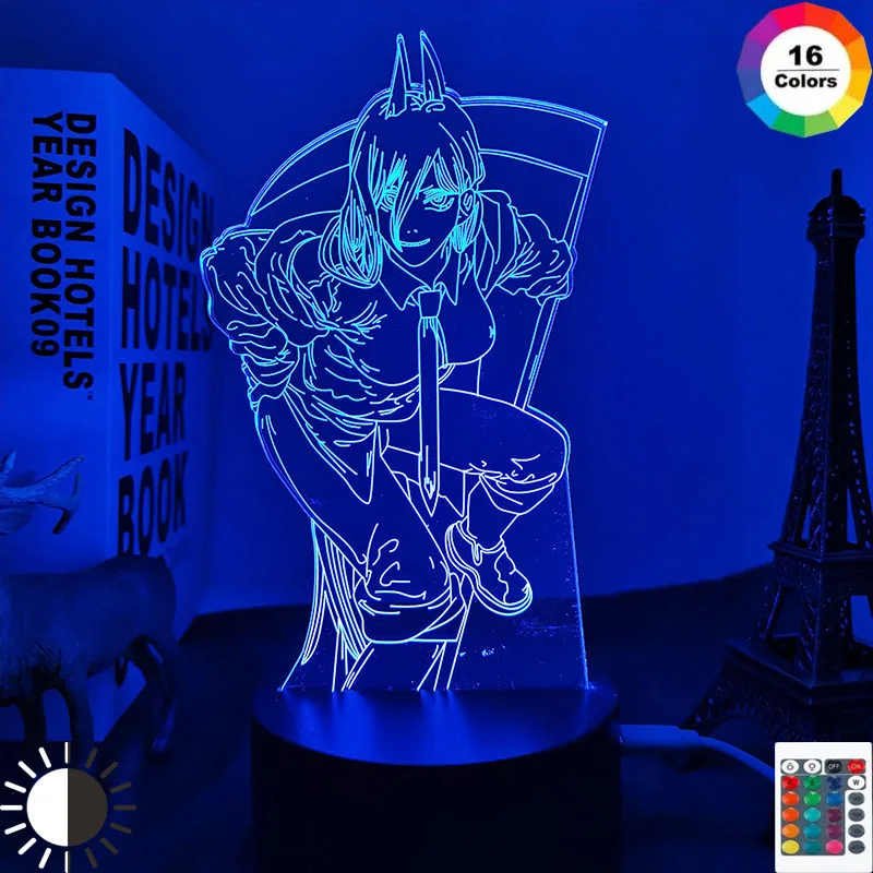 Новый аниме 3d лампа бензопила человек для спальни Декор ночсветильник детский подарок на день рождения манга гаджет бензопила человек светодиодный ночник прикроватный
Новый аниме 3d лампа бензопила человек для спальни Декор ночсветильник детский подарок на день рождения манга гаджет бензопила человек светодиодный ночник прикроватный