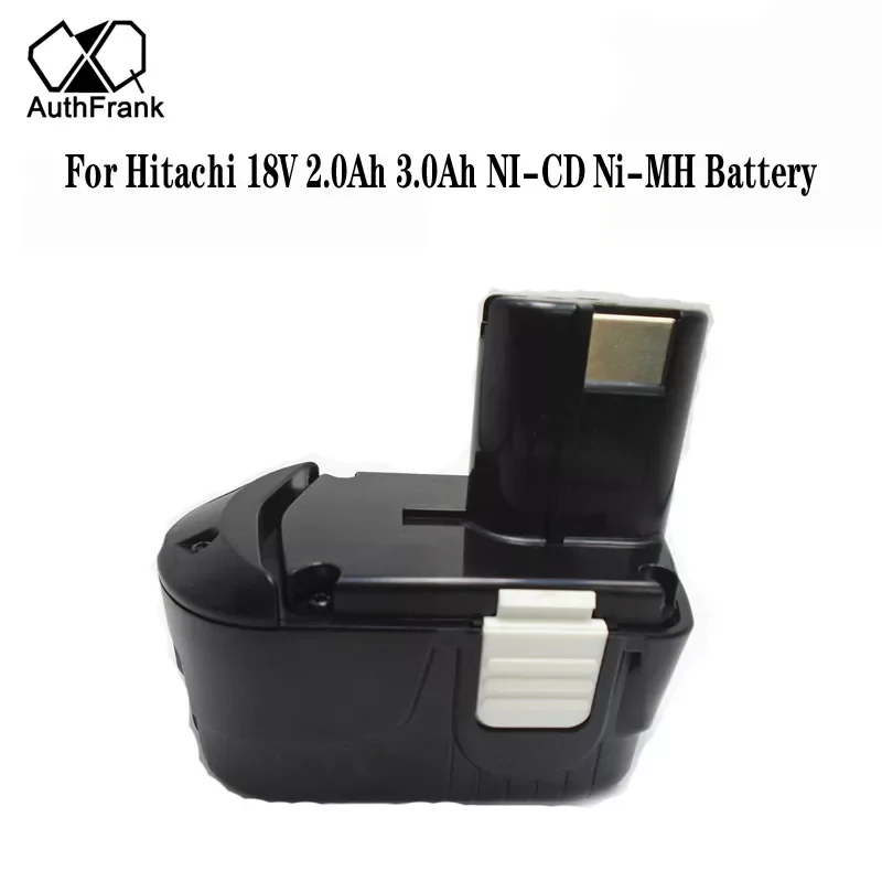 

Power tool replacement battery 2.0Ah 3.0Ah 18V NI-CD NI-MH for Hitachi Drill EB1820 EB1812 EB1814 BCC1815 EB1830H EB1833X EB18B