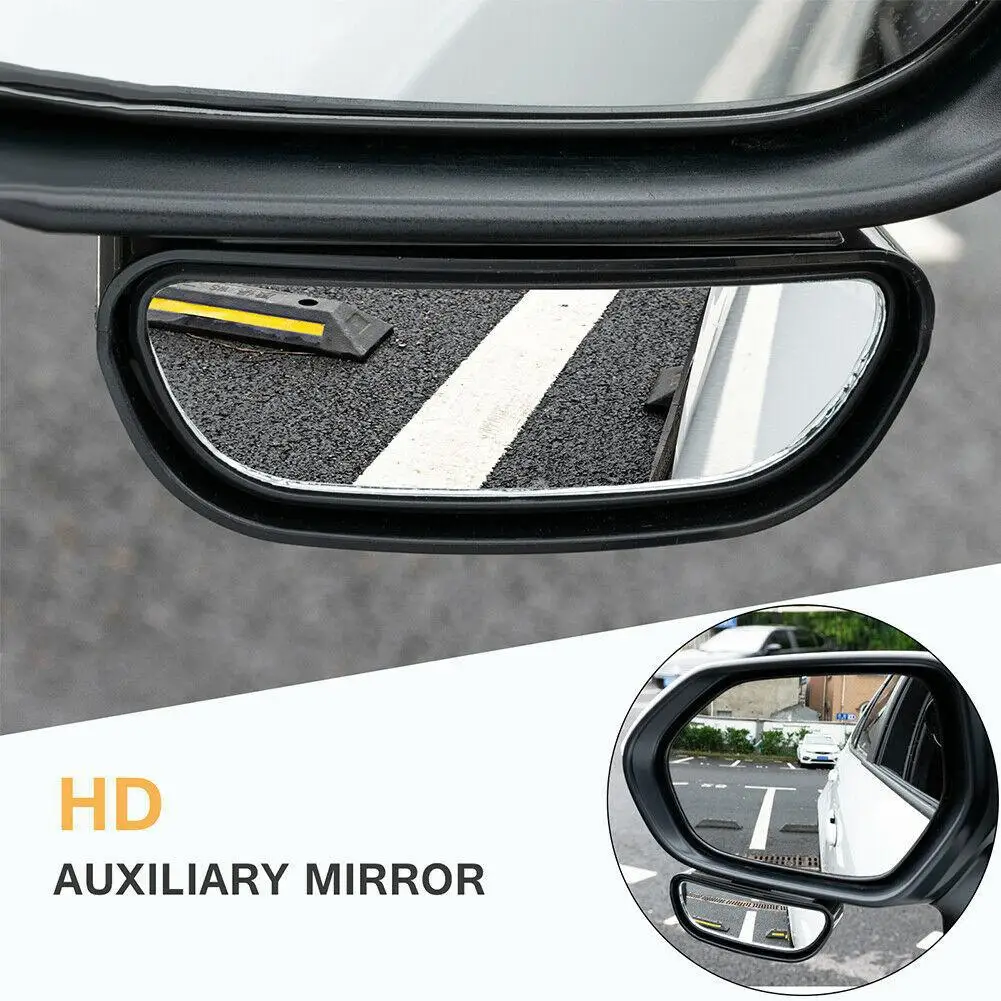 

Auto Blind Spot Mirror Adjustable Blindspot Towing Reversing Driving For Car Van Car Wide-Angle Blind Spot Mirror