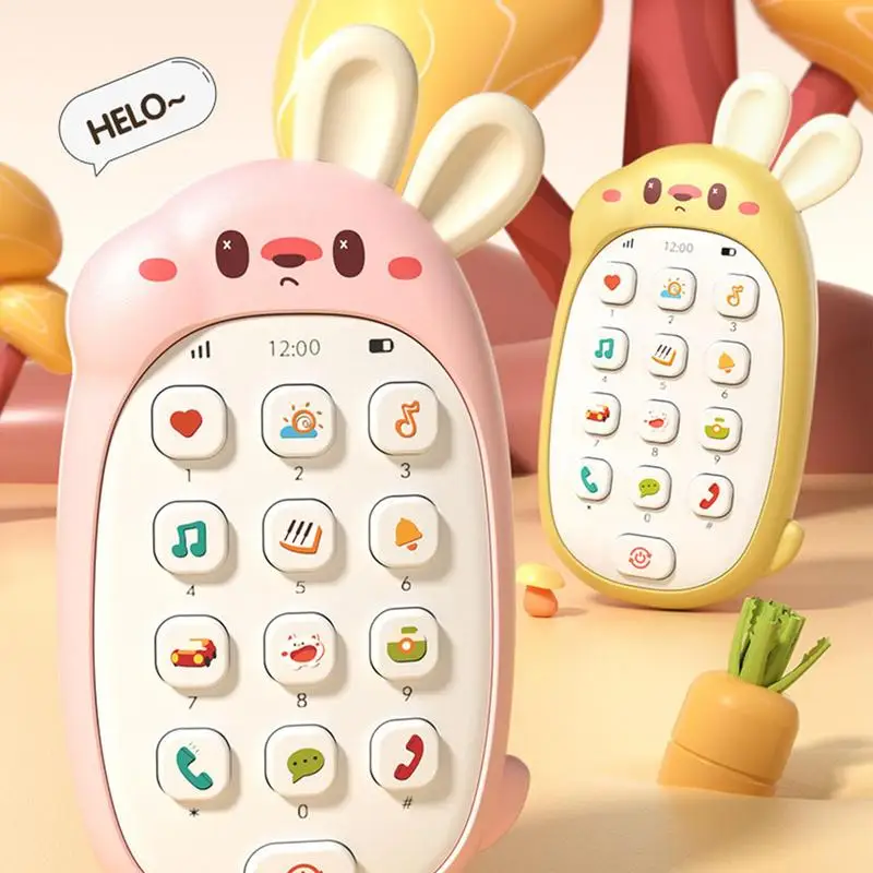 Baby Cell Phone Toys Music Sound Kids Teething Toys Play Phone Musical Early Educational Toys For 6 12 16 18 Months Baby
Baby Cell Phone Toys Music Sound Kids Teething Toys Play Phone Musical Early Educational Toys For 6 12 16 18 Months Baby