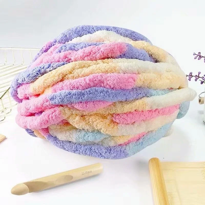 27M 250g Chenille Yarn for Blanket Knitting Thick Chunky Yarn Giant Crochet Thread Arm-Knit Yarn DIY Projects Craft Carpets
27M 250g Chenille Yarn for Blanket Knitting Thick Chunky Yarn Giant Crochet Thread Arm-Knit Yarn DIY Projects Craft Carpets