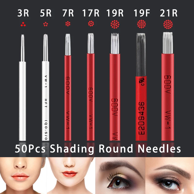 Shading Round Needles Microblading Shading Round Needles Tattoo Cartridge Needles Makeup Eyebrow Tattoo Needles Microblading
Shading Round Needles Microblading Shading Round Needles Tattoo Cartridge Needles Makeup Eyebrow Tattoo Needles Microblading