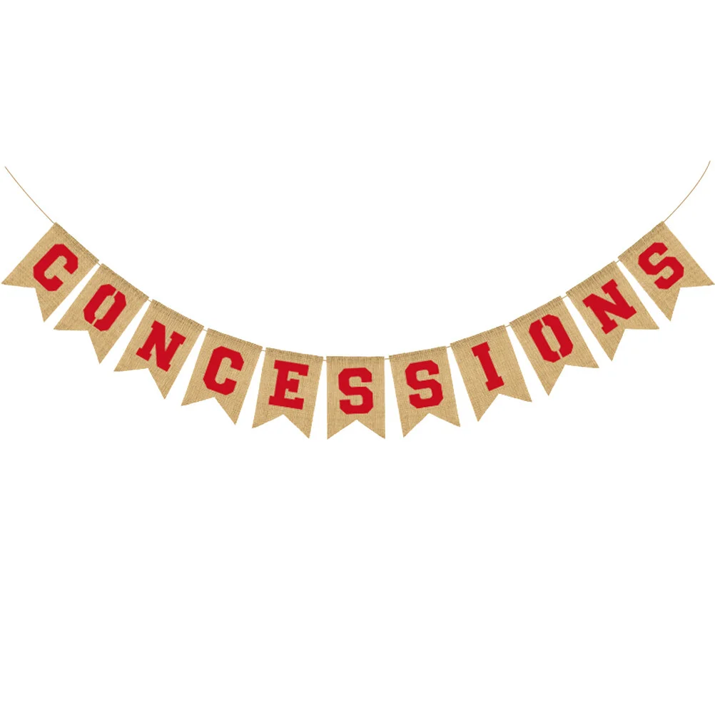 Sports Theme CONCESSIONS Hanging Banner Garland Concessions Garland Football Baseball Themed Birthday Shower Party Bunting Sign
Sports Theme CONCESSIONS Hanging Banner Garland Concessions Garland Football Baseball Themed Birthday Shower Party Bunting Sign