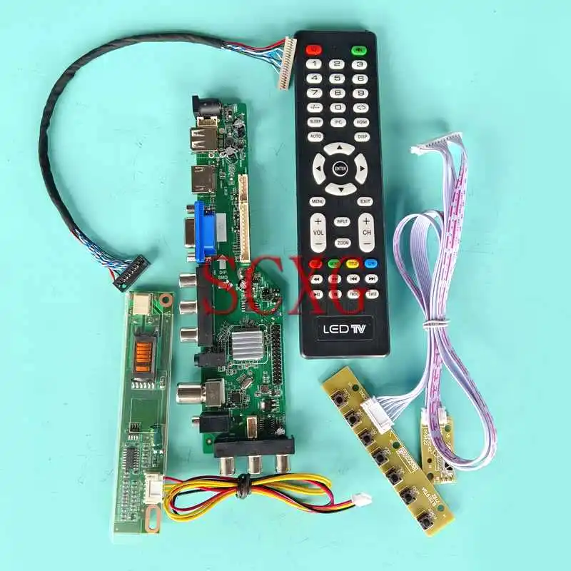 Плата контроллера цифрового монитора DVB для LT133X1 LT133X2 LT133XB 13,3 "LVDS 20 Pin 1-CCFL Комплект HDMI-совместимый VGA AV RF 1024*768
Плата контроллера цифрового монитора DVB для LT133X1 LT133X2 LT133XB 13,3 "LVDS 20 Pin 1-CCFL Комплект HDMI-совместимый VGA AV RF 1024*768