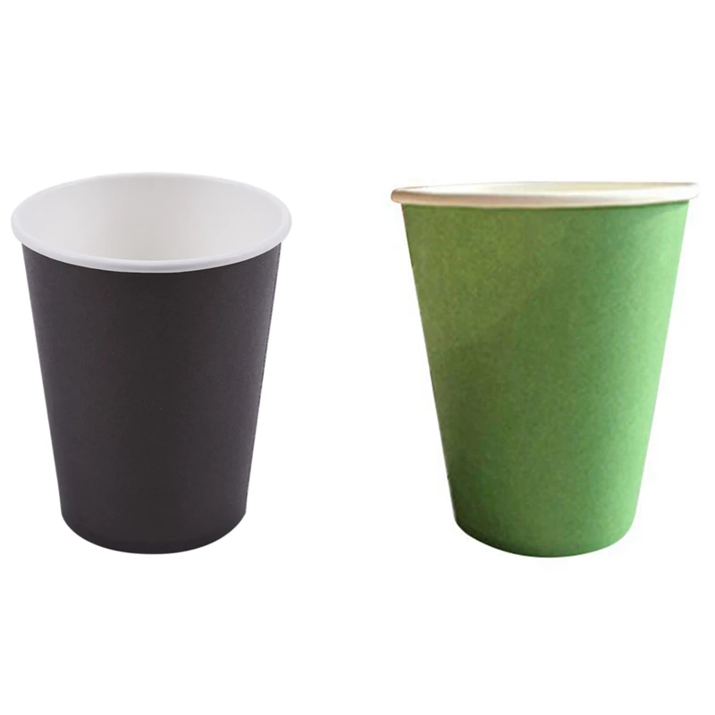 40 Paper Cups (9Oz) - Plain Solid Colours Birthday Party Tableware Catering(Green&Black)
40 Paper Cups (9Oz) - Plain Solid Colours Birthday Party Tableware Catering(Green&Black)