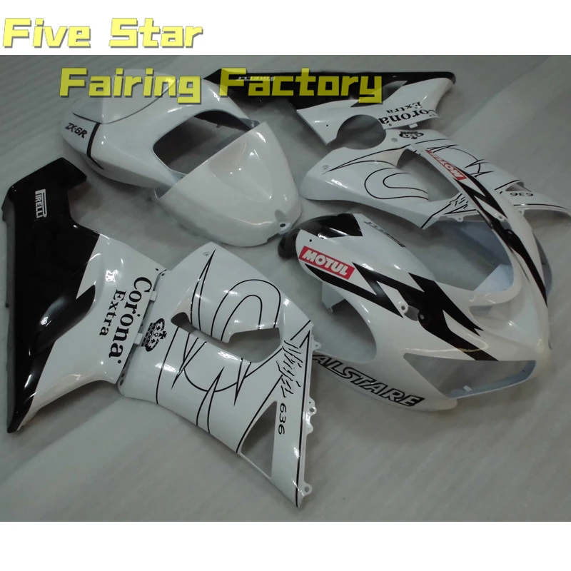 Комплект обтекателей для мотоцикла Kawasaki Ninja ZX6R 636 2005 2006 ZX 6R литьевая форма для кузова высококачественная черная белая корона
Комплект обтекателей для мотоцикла Kawasaki Ninja ZX6R 636 2005 2006 ZX 6R литьевая форма для кузова высококачественная черная белая корона