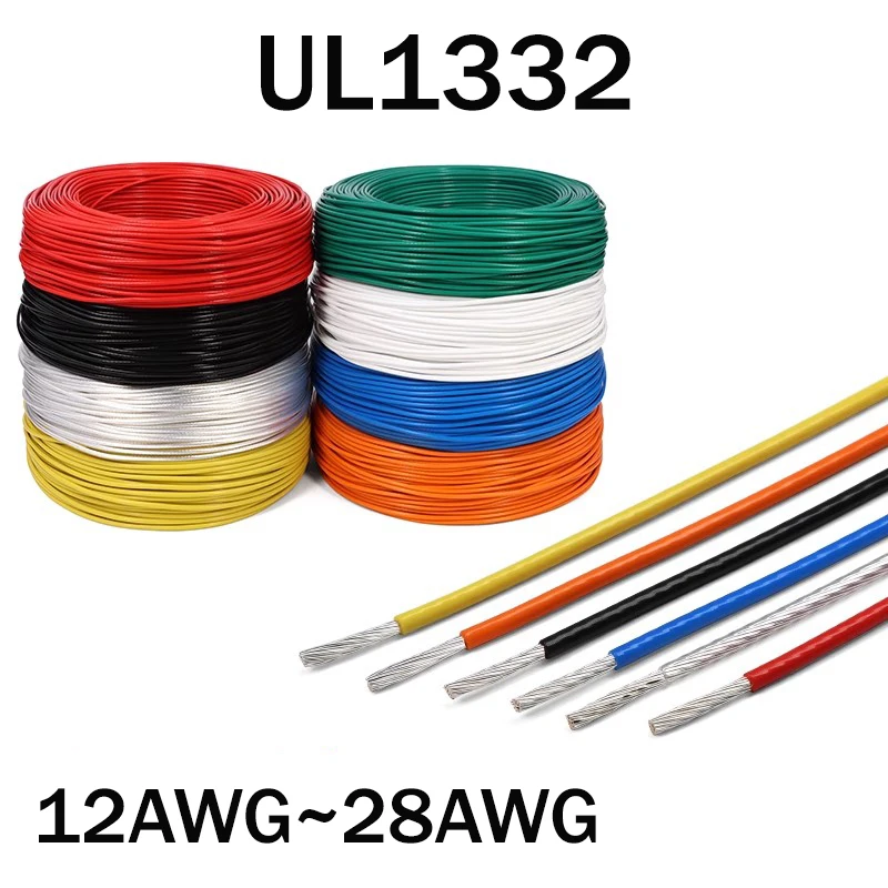 Тефлоновый провод UL1332 12-28AWG
Тефлоновый провод UL1332 12-28AWG