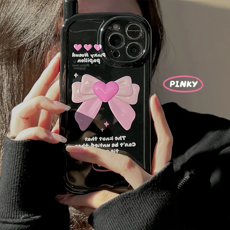 ECHOME IPhone 14 Pro Case 13 Pro Max TPU Fashion Black Phone Case Kawaii Bow Girls Cartoon Luxury Protection Cover Shockproof
ECHOME IPhone 14 Pro Case 13 Pro Max TPU Fashion Black Phone Case Kawaii Bow Girls Cartoon Luxury Protection Cover Shockproof
