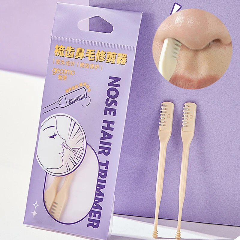 2Pcs/Set Nose Hair Cleaner Double Head Removal Trimmer 360 Degree Rotating Stainless Steel Nose Hair Safe Scissors
2Pcs/Set Nose Hair Cleaner Double Head Removal Trimmer 360 Degree Rotating Stainless Steel Nose Hair Safe Scissors