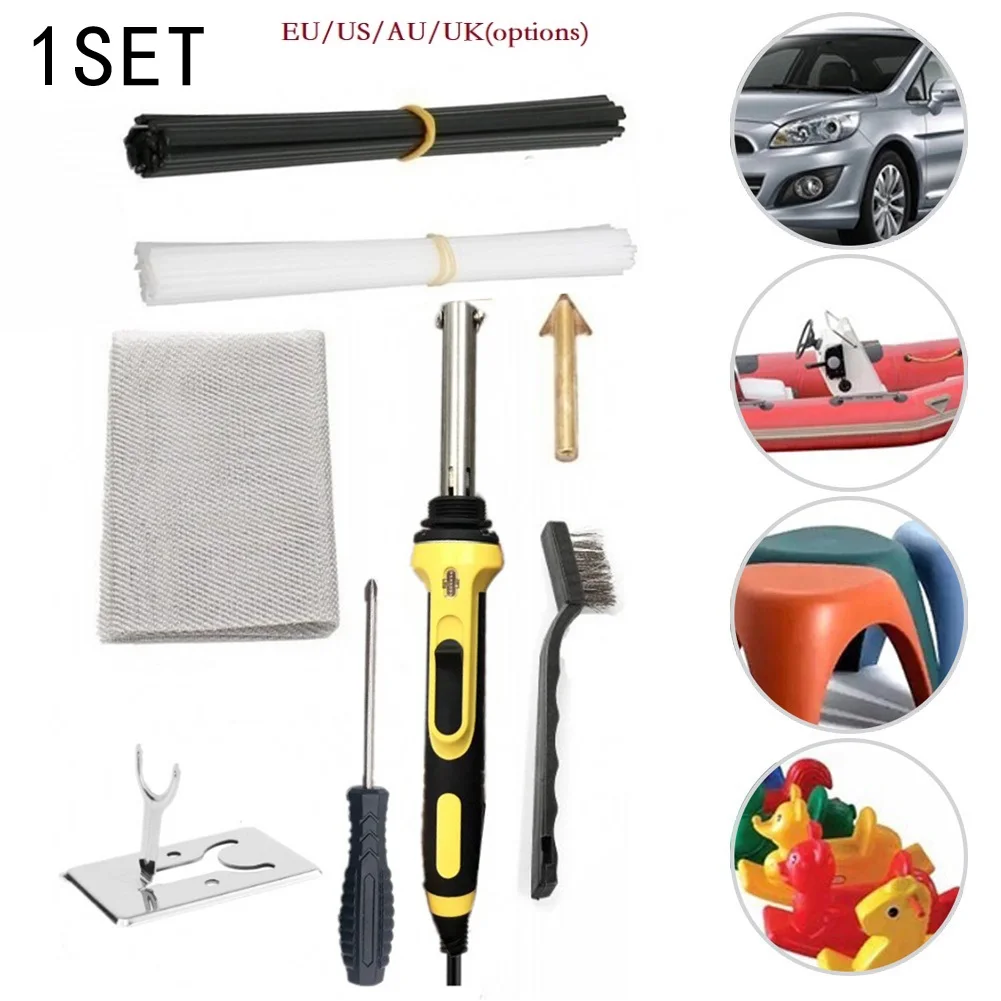 Electric Soldering Iron Kit 100w Plastic Welding Kit For Bumper Kayak Repair Tool AU/US/EU/UK Plug Electric Soldering Iron
Electric Soldering Iron Kit 100w Plastic Welding Kit For Bumper Kayak Repair Tool AU/US/EU/UK Plug Electric Soldering Iron