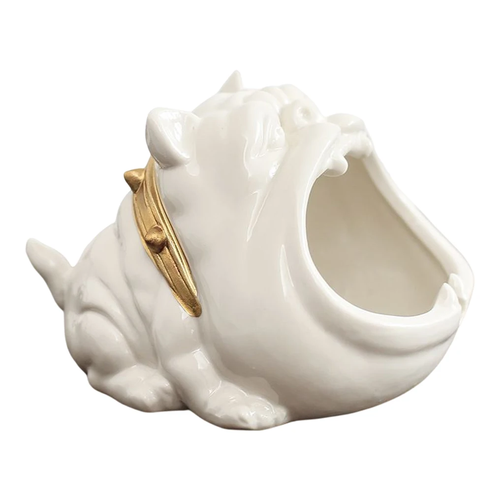 Ashtrays Cool Dog Ceramics Sturdy Large Capacity Cigar Smoking Tools Windproof Card Slot Design Home Accessory Black
Ashtrays Cool Dog Ceramics Sturdy Large Capacity Cigar Smoking Tools Windproof Card Slot Design Home Accessory Black