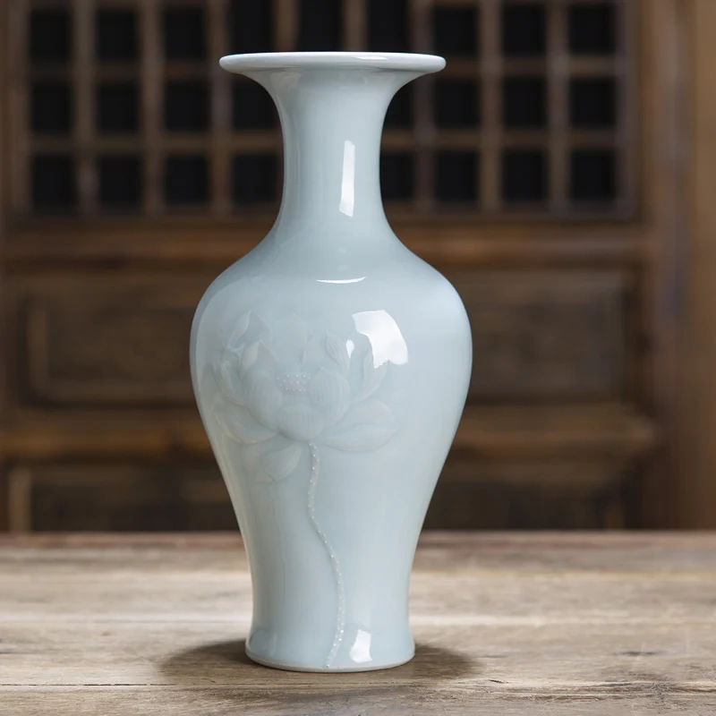 Новая китайская композиция для ваз Jingdezhen для гостиной, шкафа для телевизора, композиция для сухих цветов в старинном стиле
Новая китайская композиция для ваз Jingdezhen для гостиной, шкафа для телевизора, композиция для сухих цветов в старинном стиле