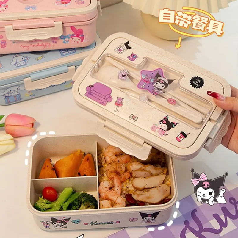Sanrio Cartoon Lunch Box Cinnamoroll Fresh-keeping Box Large-capacity Food-grade Fruit Box Kawaii Microwave Oven Heated
Sanrio Cartoon Lunch Box Cinnamoroll Fresh-keeping Box Large-capacity Food-grade Fruit Box Kawaii Microwave Oven Heated