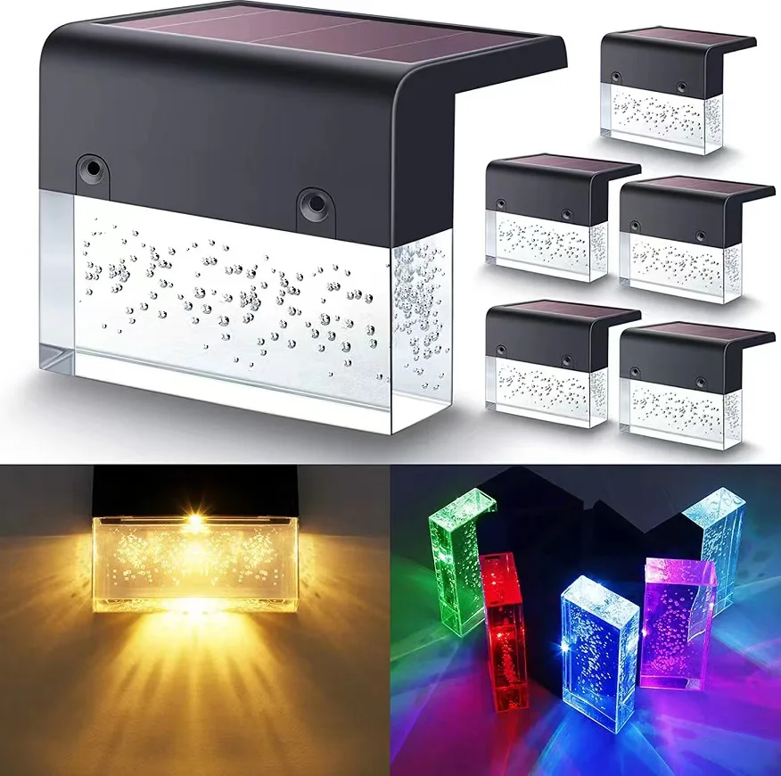 LED Garden Solar Lights Outdoor Waterproof Solar Lights Garden Fence Lights Decorative Courtyard Stair Steps Landscape Lights
LED Garden Solar Lights Outdoor Waterproof Solar Lights Garden Fence Lights Decorative Courtyard Stair Steps Landscape Lights