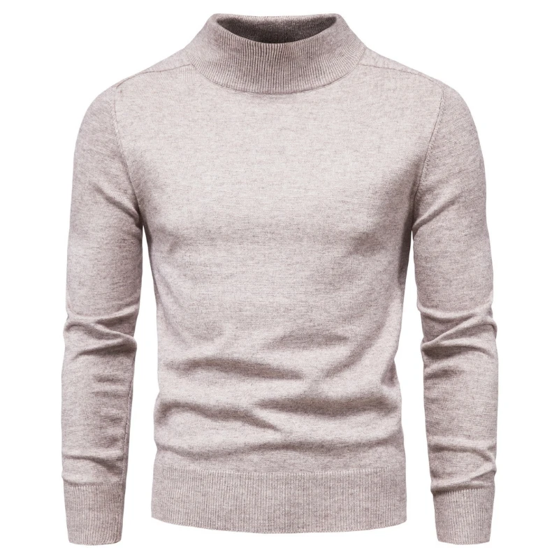 Autumn And Winter high-quality Men's knitwear Male Solid Color slim Fit sweater Knitting Pullovers Long Sleeve Bottoming Shirt
Autumn And Winter high-quality Men's knitwear Male Solid Color slim Fit sweater Knitting Pullovers Long Sleeve Bottoming Shirt