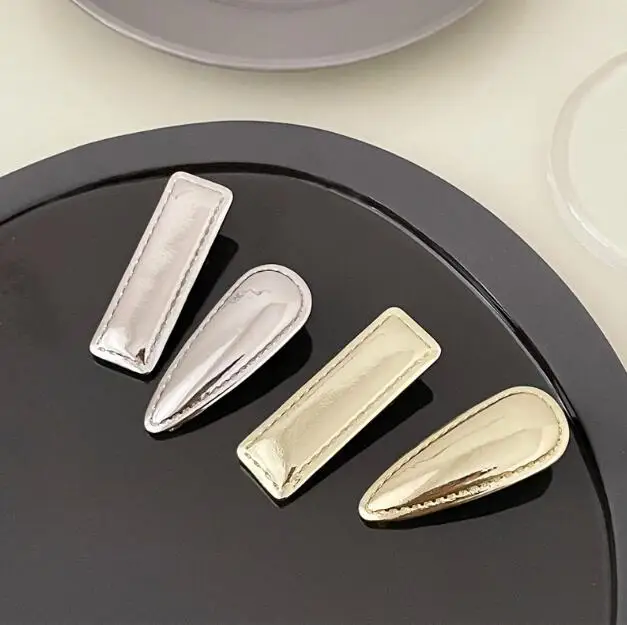 Metal color high-quality alloy hairpin side clip temperament rectangular water drop duckbill Korean women clip bangs clip
Metal color high-quality alloy hairpin side clip temperament rectangular water drop duckbill Korean women clip bangs clip