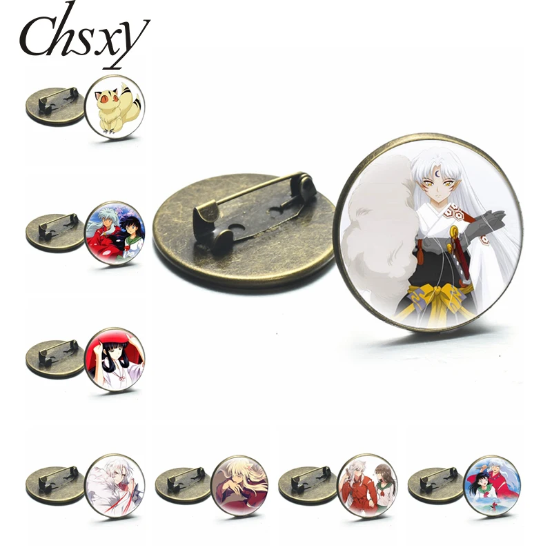 Anime Inuyasha Badges Brooch Pin Higurashi Kagome Sesshoumaru Miroku Cartoon Figures Cute Lapel Pins Bag Clothes Jewelry Gifts
Anime Inuyasha Badges Brooch Pin Higurashi Kagome Sesshoumaru Miroku Cartoon Figures Cute Lapel Pins Bag Clothes Jewelry Gifts