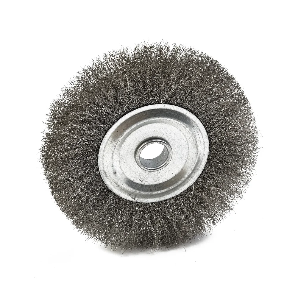 Stainless Steel Crimped Wheel Brush Wire Bench Grinder Rust Removal Tools Appearance Finishing And Cleaning Polishing
Stainless Steel Crimped Wheel Brush Wire Bench Grinder Rust Removal Tools Appearance Finishing And Cleaning Polishing