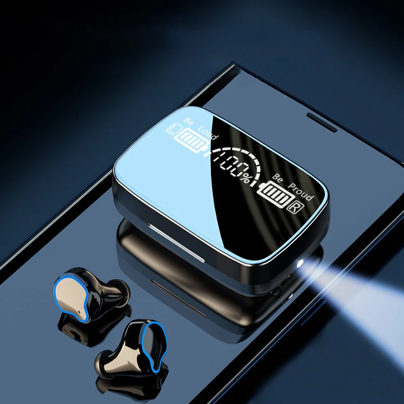 TWS Wireless Bluetooth Earphones Waterproof HIFI Headphones 2000mah Charging Box Headset LED Display Earbuds Metal Mirror
TWS Wireless Bluetooth Earphones Waterproof HIFI Headphones 2000mah Charging Box Headset LED Display Earbuds Metal Mirror