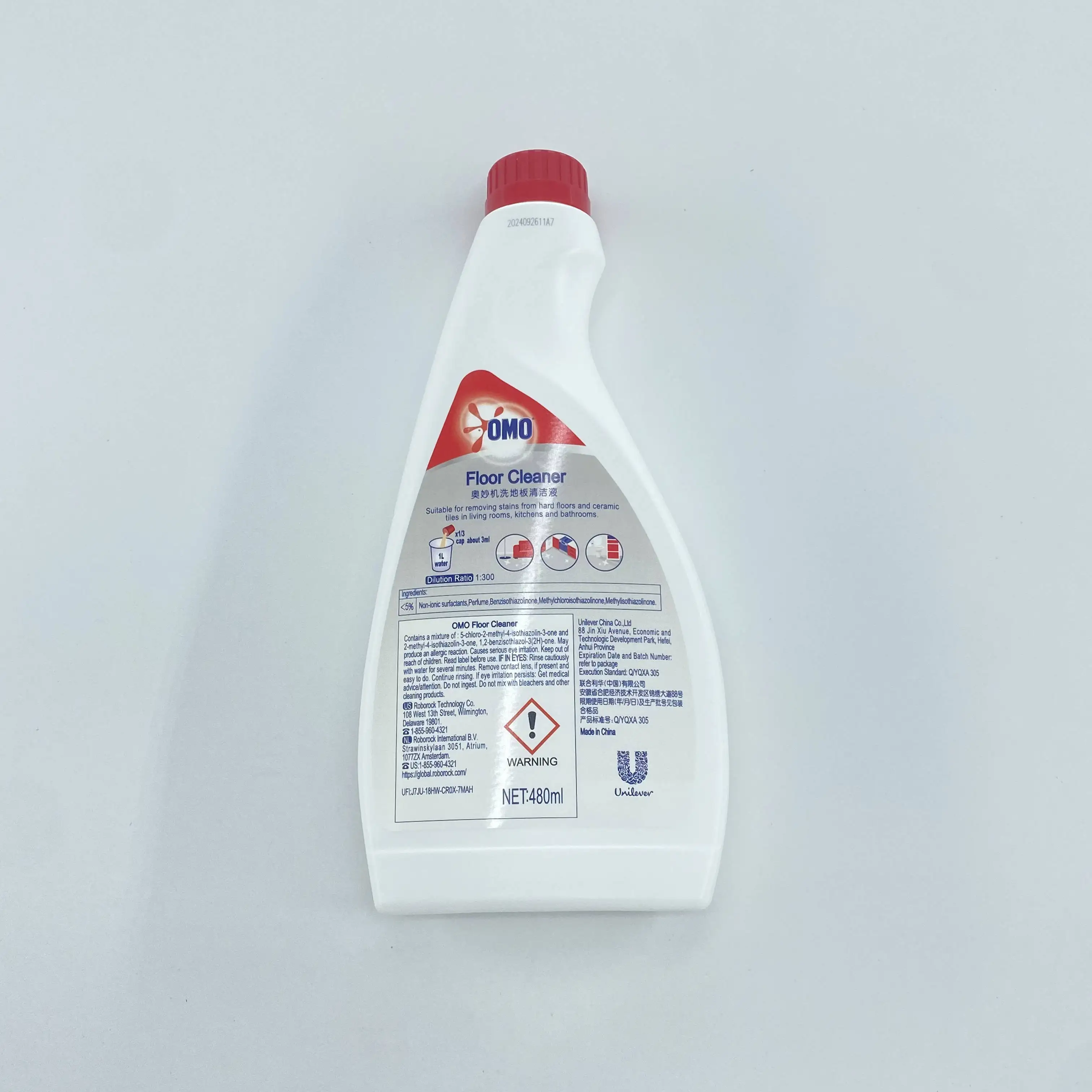 1 л оригинальные аксессуары Roborock жидкость для очистки пола подходит для Roborock Dyad и Roborock S7,99.9% Антибактериальный, нетоксичный. 
1 л оригинальные аксессуары Roborock жидкость для очистки пола подходит для Roborock Dyad и Roborock S7,99.9% Антибактериальный, нетоксичный.