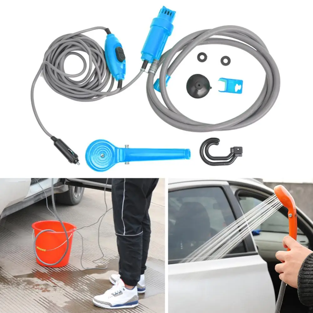 12V Electric Water Pump Car Auto Washer Camping Hiking Travel Outdoor Shower Kit
12V Electric Water Pump Car Auto Washer Camping Hiking Travel Outdoor Shower Kit