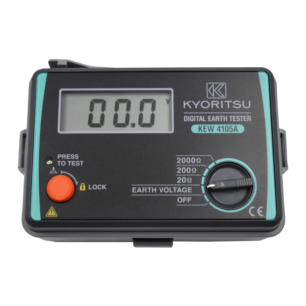 New Original 4105A Digital Earth Resistance Tester KYORITSU KEW 4105A Digital Earth Tester Multimeter Resistance Meter
New Original 4105A Digital Earth Resistance Tester KYORITSU KEW 4105A Digital Earth Tester Multimeter Resistance Meter