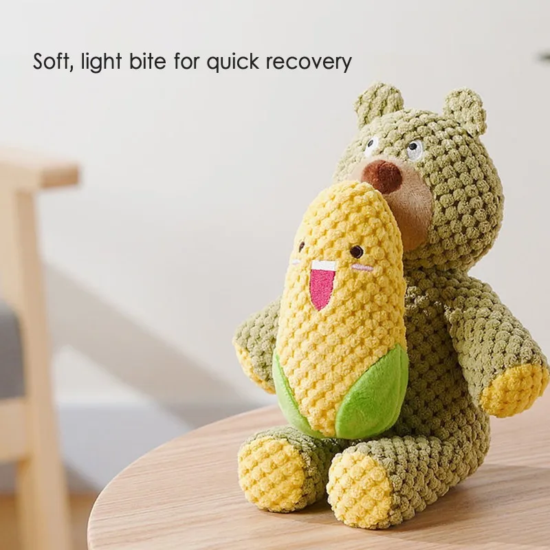 Pet Dog Toys Plush Squeaky Toy Bite-Resistant Clean Squeaky Dog Chew Molar Toy Puppy Training Toy Pet Supplies Dog Accessories
Pet Dog Toys Plush Squeaky Toy Bite-Resistant Clean Squeaky Dog Chew Molar Toy Puppy Training Toy Pet Supplies Dog Accessories
