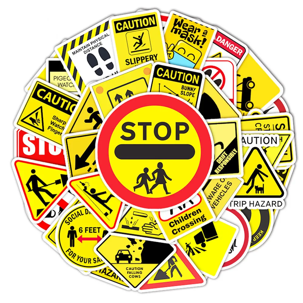 10/30/50PCS Yellow Warning Logo Sticker for Kids Toys Luggage Laptop IPad Skateboard Gift Helmet Cup WaterproofSticker Wholesale
10/30/50PCS Yellow Warning Logo Sticker for Kids Toys Luggage Laptop IPad Skateboard Gift Helmet Cup WaterproofSticker Wholesale