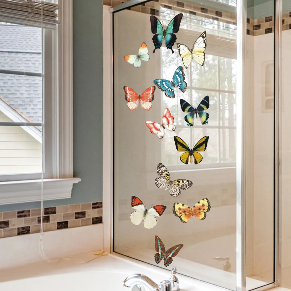 Vinyl Butterfly Stickers Gift Glass Ornament Prop Set Accessory Anti-Collision Clings Decoration Doors Brand New
Vinyl Butterfly Stickers Gift Glass Ornament Prop Set Accessory Anti-Collision Clings Decoration Doors Brand New