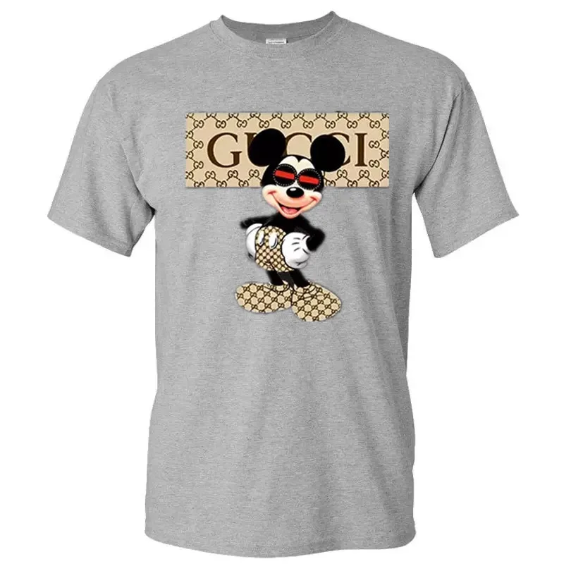Disney Mickey Mouse 2022 Summer New Men's and Women's Luxury brand Cotton Short Sleeve Casual Tops Harajuku Fashion Clothing
Disney Mickey Mouse 2022 Summer New Men's and Women's Luxury brand Cotton Short Sleeve Casual Tops Harajuku Fashion Clothing