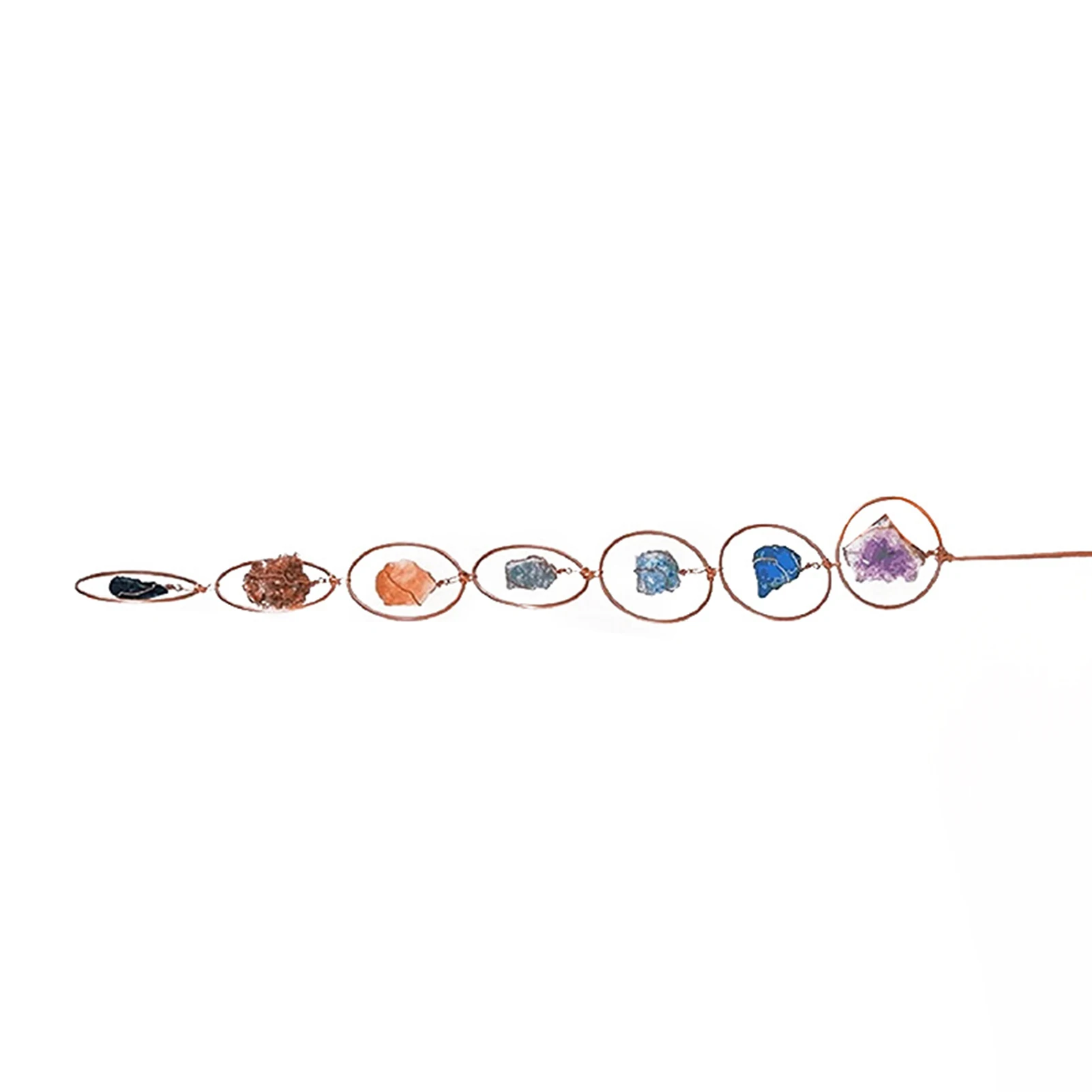 7 Gemstones Pendants Colorful Painted Acrylic Gemstones Pendant for Womdow Home Living Room
7 Gemstones Pendants Colorful Painted Acrylic Gemstones Pendant for Womdow Home Living Room