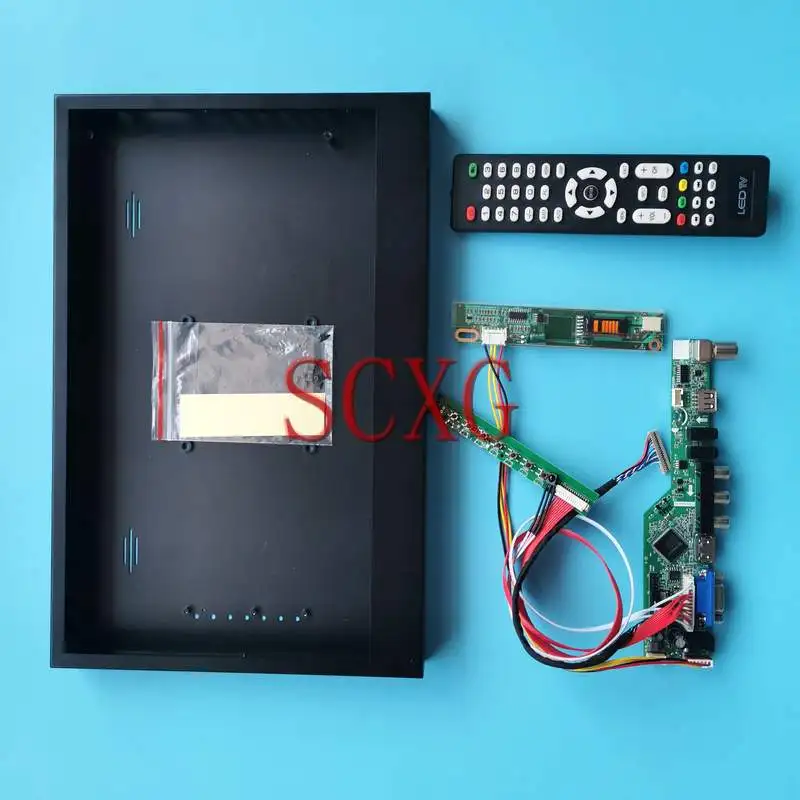 TV Analog Driver Board+Metal Case Fit LTN150P1 TX38D95VC1CAH LVDS 20 Pin 1-CCFL 15" Kit 1400*1050 VGA HDMI-Compatible AV USB RF
TV Analog Driver Board+Metal Case Fit LTN150P1 TX38D95VC1CAH LVDS 20 Pin 1-CCFL 15" Kit 1400*1050 VGA HDMI-Compatible AV USB RF