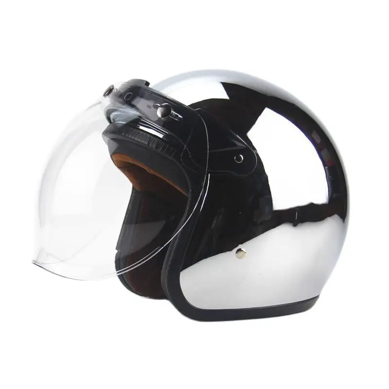 Bobble Lens Vintage Open Face Motorcycle Helmet Vintage Jet Motocross Safety Casco Moto Chopper Bobber Style Jet Casque Moto DOT
Bobble Lens Vintage Open Face Motorcycle Helmet Vintage Jet Motocross Safety Casco Moto Chopper Bobber Style Jet Casque Moto DOT