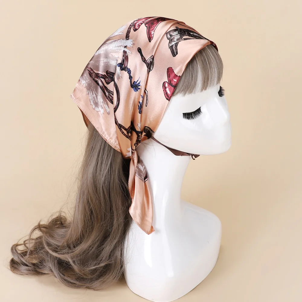 Satin Printed Silk Scarf Simulated Silk Small Square Scarf Gift Small Scarf Versatile Ladies Scarf Style Decorative Hairband
Satin Printed Silk Scarf Simulated Silk Small Square Scarf Gift Small Scarf Versatile Ladies Scarf Style Decorative Hairband