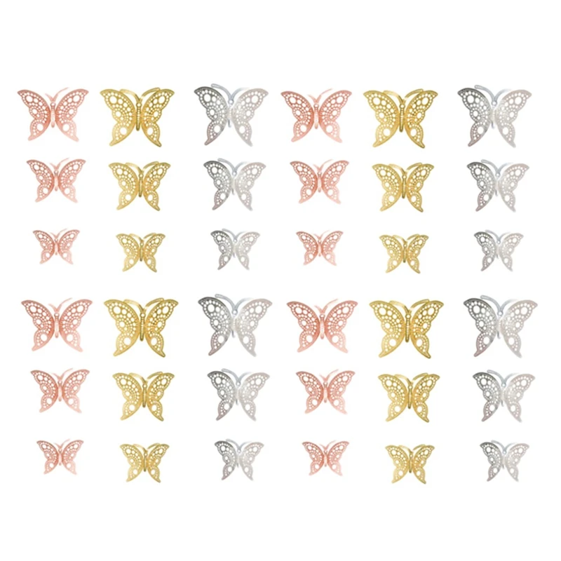 36 Pieces 3D Butterflies Decoration Papers Art Metallic Glitter For Home And Room Decoration Wall Stickers Party Decor
36 Pieces 3D Butterflies Decoration Papers Art Metallic Glitter For Home And Room Decoration Wall Stickers Party Decor