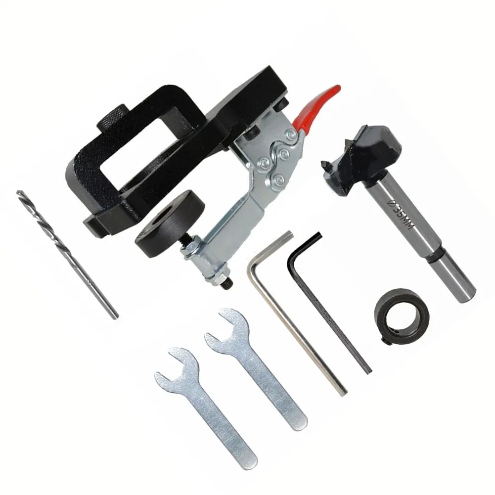 High Quality Drilling Jig 35mm Hole Opener Aluminum Alloy Concealed Hinge Limit Ring For Cabinets Hinges Mounting
High Quality Drilling Jig 35mm Hole Opener Aluminum Alloy Concealed Hinge Limit Ring For Cabinets Hinges Mounting