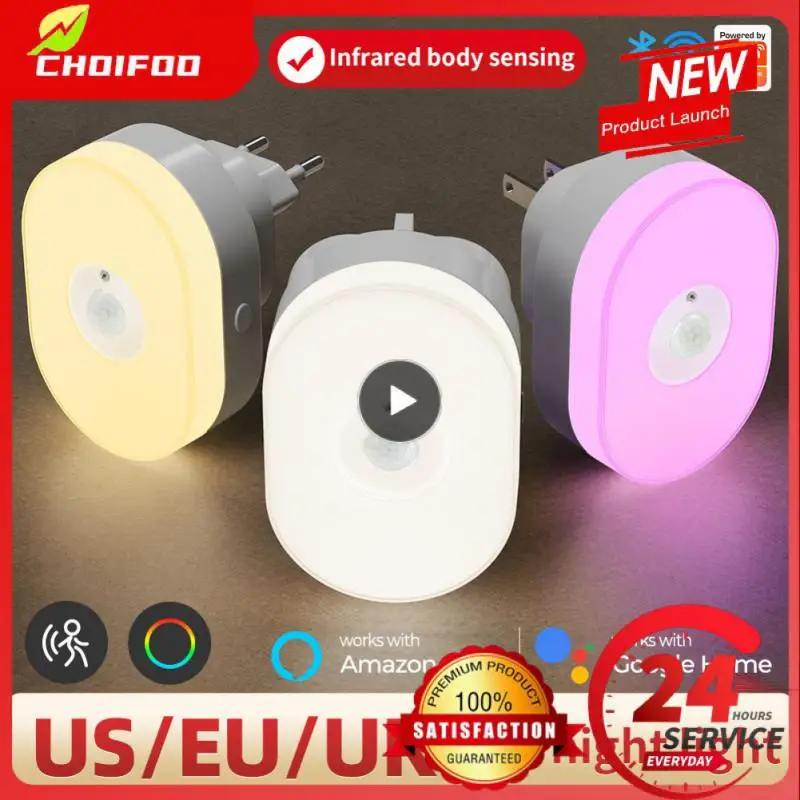 Bedroom Auto Night Lamp Kitchen Tuya Human Body Sensing Pir Motion Sensor Led Night Lights For Alexa Google Wifi Wall Lamp Mini
Bedroom Auto Night Lamp Kitchen Tuya Human Body Sensing Pir Motion Sensor Led Night Lights For Alexa Google Wifi Wall Lamp Mini