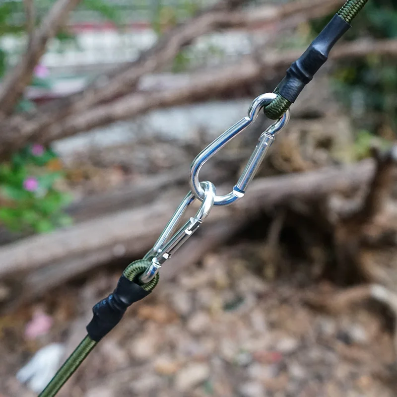 8mm Mountaineering Buckle Elastic Rope Elastic Belt Tent Canopy Lanyard Camping Travel Clothesline Luggage Binding Rope Outdoor
8mm Mountaineering Buckle Elastic Rope Elastic Belt Tent Canopy Lanyard Camping Travel Clothesline Luggage Binding Rope Outdoor