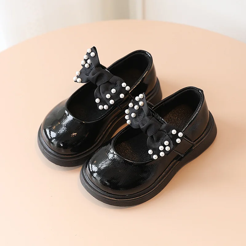 Children's Pink Bow Leather Shoes Spring Sweet Girls Pearl Rhinestone Princess Shoes Kids Soft Bottom Single Shoes G684
Children's Pink Bow Leather Shoes Spring Sweet Girls Pearl Rhinestone Princess Shoes Kids Soft Bottom Single Shoes G684