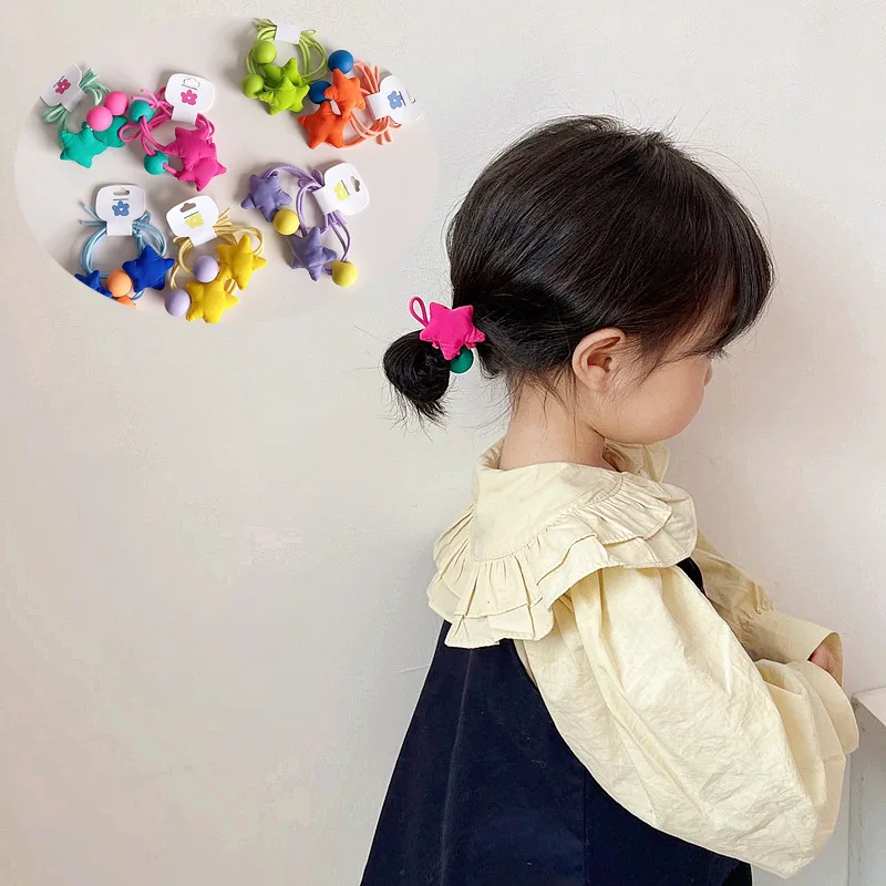 2pcs Korean Kawaii Girls Star Elastic Hair Bands Fluorescent Color Hair Rope Hair Tie for Children Girls Kids Hair Accessories
2pcs Korean Kawaii Girls Star Elastic Hair Bands Fluorescent Color Hair Rope Hair Tie for Children Girls Kids Hair Accessories