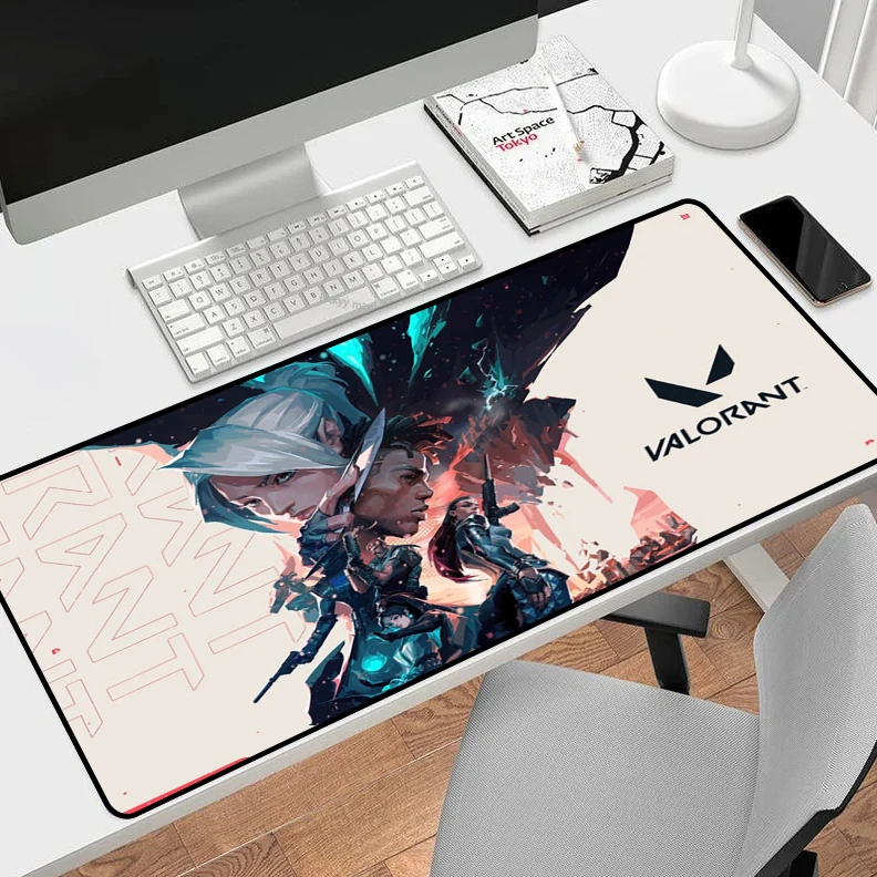 

Valorant Xxl Gaming Mouse Pad Large Gamer Accessories Pc Desk Protector Keyboard Mat Mause Mats Pads Mousepad Mice Keyboards